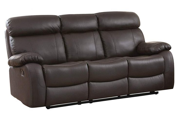 reclining sofa pure leather